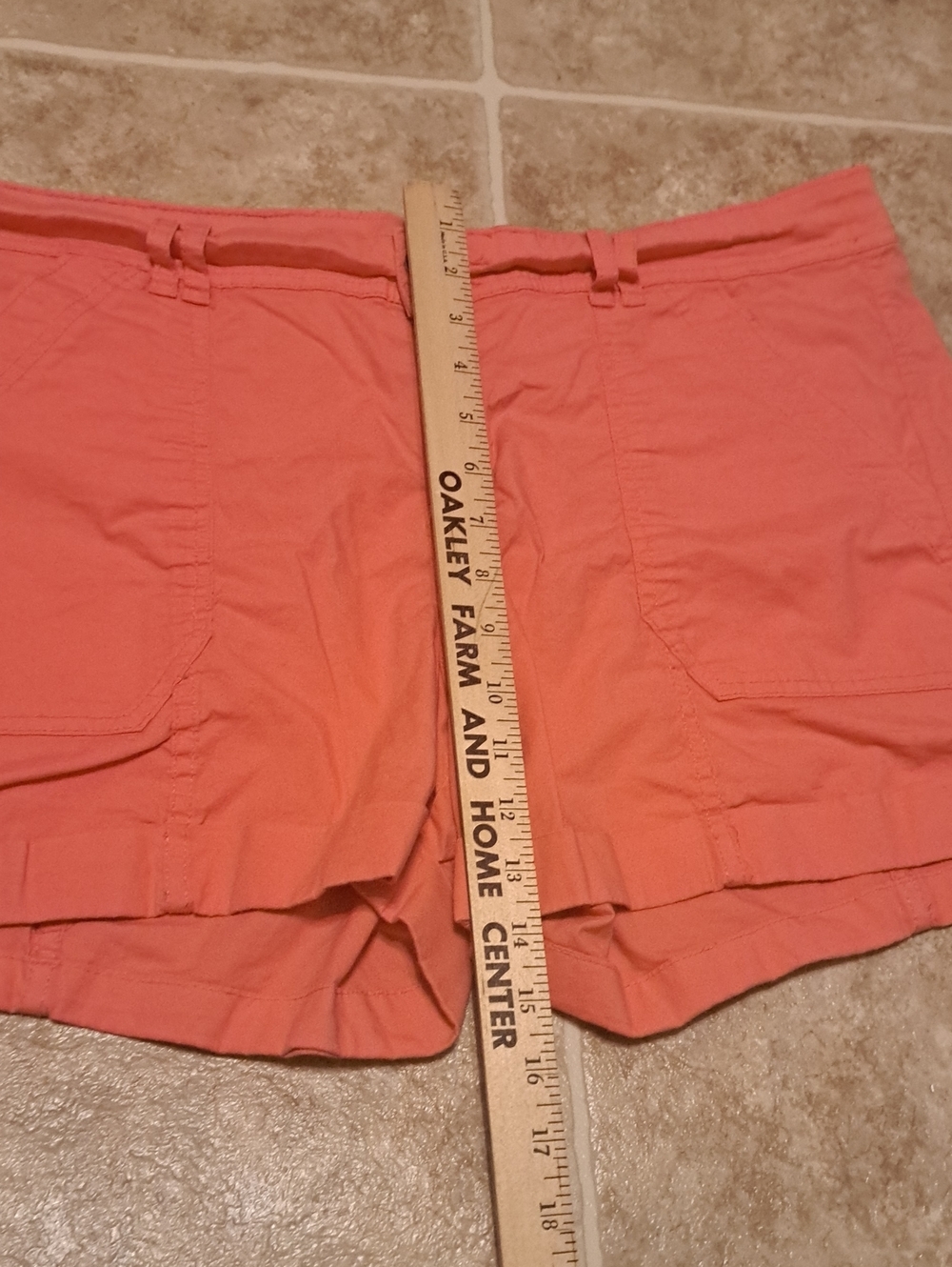 a.n.a Coral Utility Cotton Shorts. Size 33/16. - Picture 6 of 9